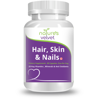 Natures Velvet Lifecare Hair, Skin And Nails, 60 Capsul