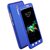 iPaky 360 Protective Body Case cover for RedMi Note-4 (Blue) with Temepered Glass