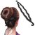 Combo of Hair Volumizing Bumpits (Set of 5) and Hair Twist Style Donut Bun Maker for Women