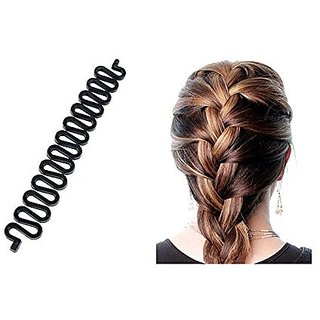Homeoculture 1pc Women Fashion Hair Styling Clip Hair Braider Twist Styling Braid Tool Easy to use