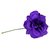 Homeoculture Bright Purple Stem Flower Hair Clips | Pack of 2 pieces | looks like Natural Flower | Latest Design Hair Accessories