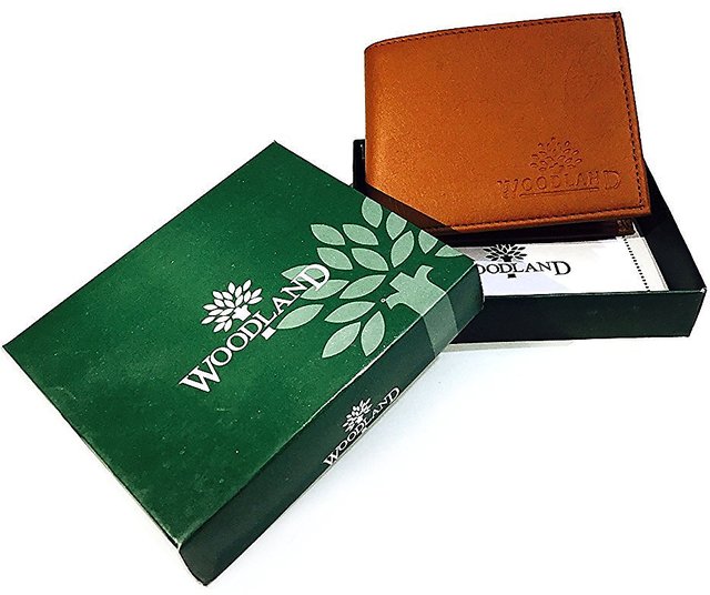 WOODLAND Men Tan, Brown Genuine Leather Wallet BROWN - Price in India |  Flipkart.com