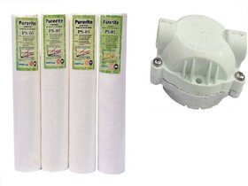 Xisom RO Service Water Purifier White Pump Head + Spun Filter Solid Filter Cartridge