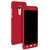 TBZ 360 Protection Front & Back Case Cover for Oppo F1s -Red