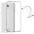 TBZ Transparent Silicon Soft TPU Slim Back Case Cover for Coolpad Mega 3 with 5 in 1 Multi charging USB Cable