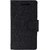 TBZ Diary Wallet Flip Cover Case for Samsung Z4 -Black