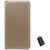 TBZ PU Leather Flip Cover Case for Motorola Moto E3 Power with Micro USB OTG Adapter -Golden