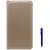 TBZ PU Leather Flip Cover Case for Gionee A1 with Stylus -Golden