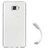 TBZ Transparent Silicon Soft TPU Slim Back Case Cover for Samsung Galaxy J7 Prime with Flexible USB LED Light Lamp