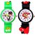 SONIXÂ by Kingz Traders Round Dial Multi Rubber Mechanical Kids watch