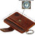 POLLSTAR Mens Wallet Leather Money Clip Thin Slim Front Pocket Wallet (CH2000BN)