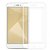 2.5D Full Cover Colour Tempered Glass Screen Protector For Redmi 4 White Indian Version