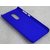 Hard Blue Back Cover(hard) For Redmi  Note 4 mobile Indian Version