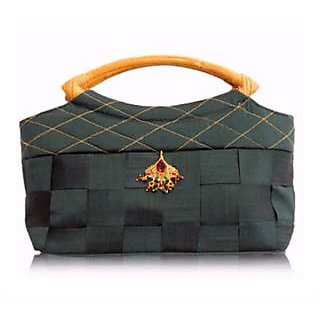 Classic Grey Layered Checks Pattern With Bold Cane Handle