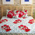 Story@Home Cotton Red 1 Double Bedsheet With 2 Pillow Cover