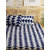 Story@Home 120 TC 100 Cotton Navy 1 Double Bedsheet With 2 Pillow Cover-CN1402