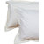 Story@Home 300 Tc 100% Cotton White King Size 1 Bedsheet + 2 Pillow Cover-Fe2056