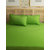 Story@Home 300 Tc 100% Cotton Green King Size 1 Bedsheet + 2 Pillow Cover-Fe2060