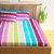 Story @ Home 240 TC 100% Cotton Purple 1 Double Bedsheet With 2 Pillow Cover