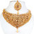 Necklace set by Rudra Style Gold Plated Traditional Necklace With Matching Earrings  Maang Tikka For Girls  Woman's