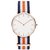 DS FASHION Analog Round White Dial Quartz Branded Watch For Mens And Womens - WD-RED-5-01