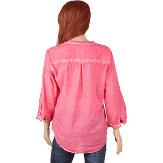Buy Dnmx Jeans Women S Pink Basic Top Online 499 From Shopclues Buy women shirts & blouses online at low prices in india. dnmx jeans women s pink basic top