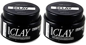 Park Daniel Strong Hold Hair Grooming Clay Combo of 2 Bottles of 50 gm(100 gm)
