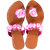 Decot Paradise Women Pink Ethnic Footwear