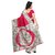 Fabwomen Multicolor Art Silk Floral Saree With Blouse