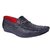 Messi Men's Black Synthetic Leather Loafers.