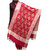 Womens Kashmiri Embroided Stole In Woolen Viscouse Exactly As Shown -Jaal Embroided