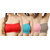 Hothy Non-Padded Strapless Tube Bra (Red,Cyan,Pink,Beige)