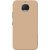 Moto G5s Plus Case, Light Brown Plain Colour Slim Fit Hard Case Cover/Back Cover for Motorola Moto G5s Plus
