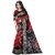 Meia Red Bhagalpuri Silk Self Design Saree Without Blouse