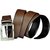 Reversible Leather Black/Brown  Adjustable Automatic Buckle Belts Casual and Formal - Belt For Men and Boys, color Design For Daily Use -gifts for men