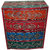 Akhani Handicrafts Multicolor Wooden Hand Painted Box With 4 Drawer