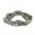 The Pari Fashionable Grey And Silver Bracelets (br-101)