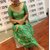 Kavya Green Banarasi Silk Embroidered Semi- Stitched Dress Material