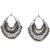 muccasacra Hot Selling Fashion Afghani Style Silver Big Earrings