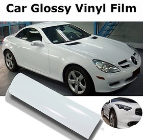 24x24 Glossy White Vinyl Car Wrap Sheet Roll Film Sticker Decal