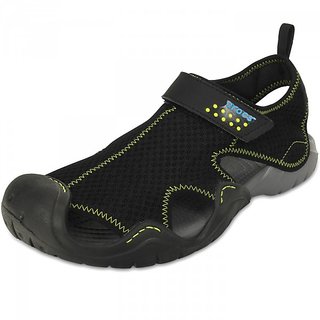 crocs velcro sandals