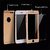 Brand Fuson 360 Degree Full Body Protection Front Back Case Cover (iPaky Style) with Tempered Glass for IPhone 5 (Gold)