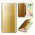 Samsung Galaxy J7 Prime Mirror Flip Cover By - Golden