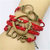 Couple Heart Love Freedom Red Leather Multilayer Charm Bracelet