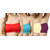 Hothy Non-Padded Strapless Tube Bra (Red,Cyan,Cream,Maroon)