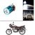 AutoStark Bike H4 3LED Bright Light Bulb White For Bajaj Discover 125 DTS-i