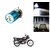 AutoStark Bike H4 3LED Bright Light Bulb White For Hero HF Deluxe