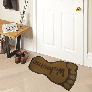 Status Foot Door mat Brown1Pc