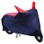 HMS Two wheeler cover Custom made for Suzuki Hayate - Colour Red and Blue
