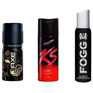 Buy Axe Deodorant For Men With Ks and Fogg Deo Online @ ₹649 from ShopClues
